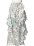 Zimmermann Ruffled Floral Print Dress - Multicolour