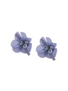 Mignonne Gavigan Abstract Floral Earrings - Blue