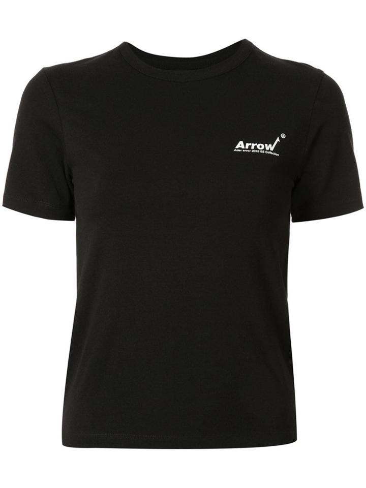 Ader Error Arrow Slim Fit T-shirt - Black