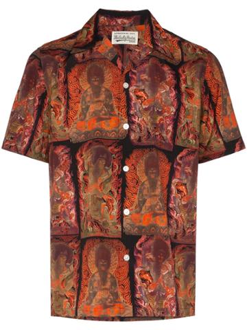 Wacko Maria Printed Hawaiian Shirt - Multicolour