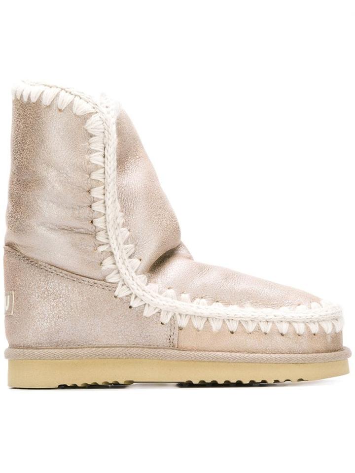 Mou Snow Boots - Neutrals