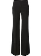 Dkny Flared Trousers, Women's, Size: 6, Black, Spandex/elastane/wool