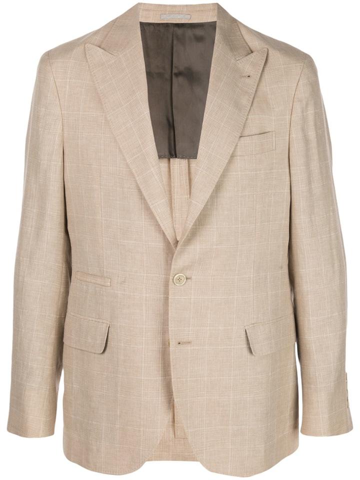 Brunello Cucinelli Single Breasted Blazer - Yellow