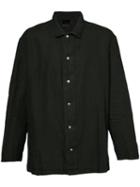 Horisaki Design & Handel - Sheer Linen Shirt - Unisex - Linen/flax - 2, Black, Linen/flax