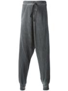 Lost & Found Rooms 'over' Sweatpants, Men's, Size: Large, Grey, Cotton