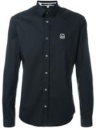 Mcq Alexander Mcqueen Harness Shirt, Men's, Size: 50, Black, Cotton/polyamide/spandex/elastane