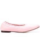Stuart Weitzman Gina Ballerina Shoes - Pink