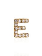 Loquet 18kt Yellow Gold E Letter Charm