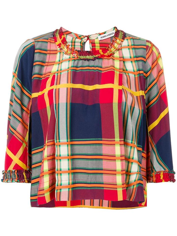 Henrik Vibskov Headwind Top - Red