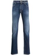 Jacob Cohen High-rise Straight Leg Jeans - Blue
