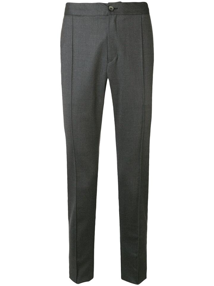 Z Zegna Slim-fit Trousers - Grey
