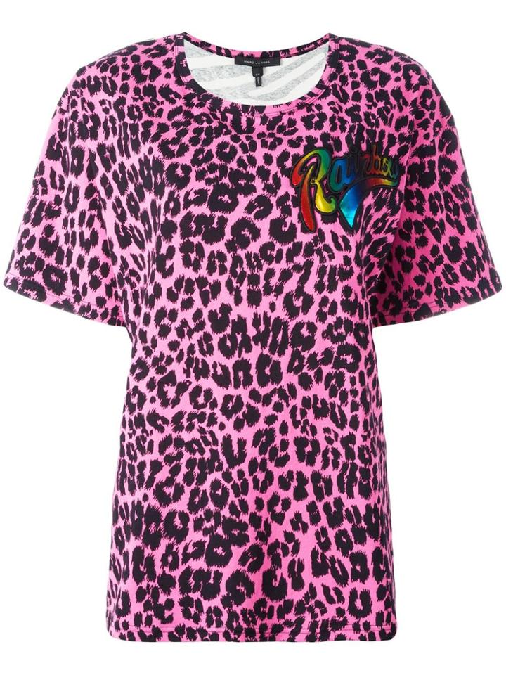 Marc Jacobs Printed Patchwork T-shirt - Black