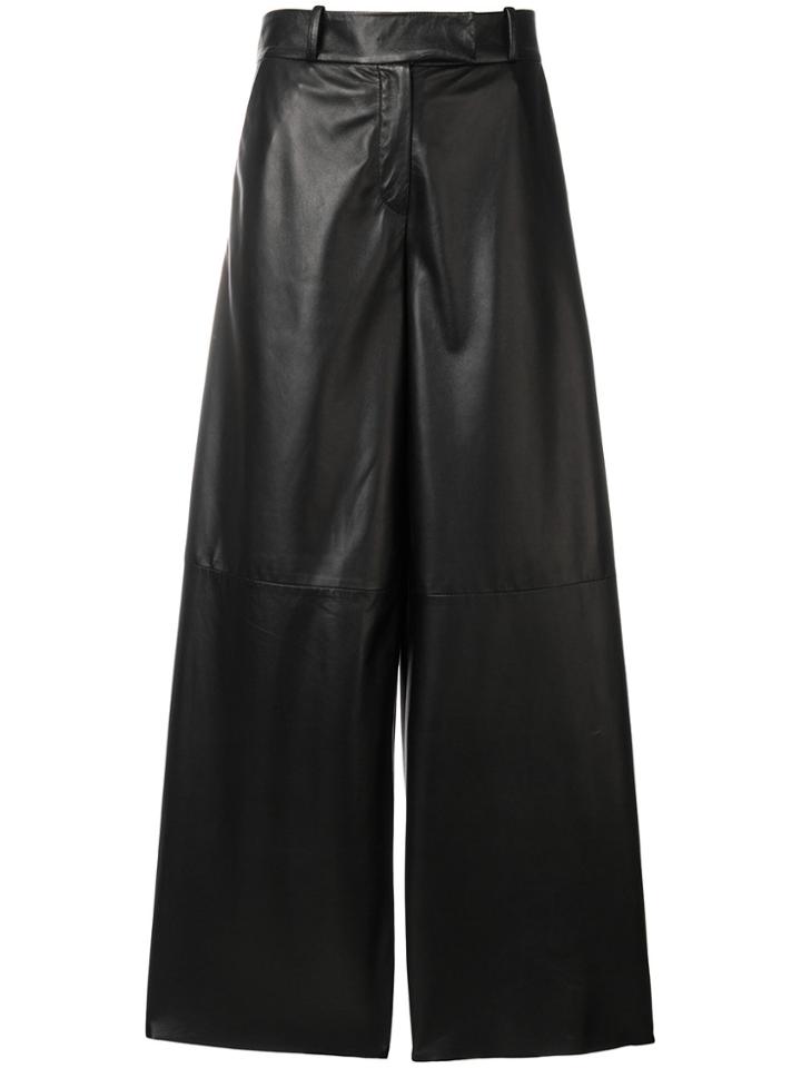 Drome Wide Leg Trousers - Black