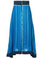 Zeus+dione Patterned Asymmetric Skirt - Unavailable