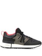 New Balance Layered Low Top Sneakers - Black