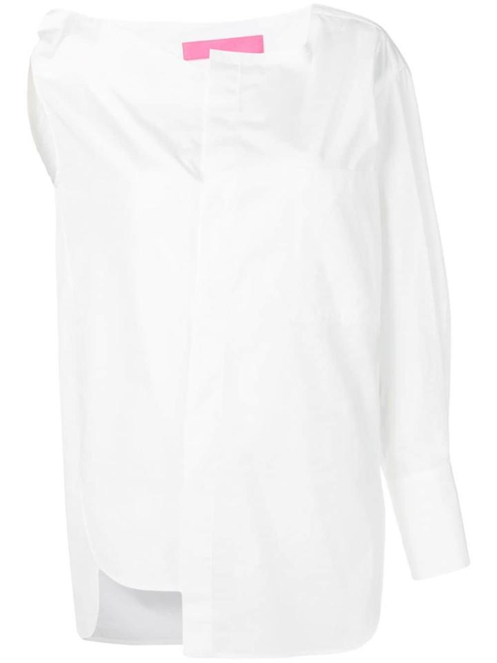 Y's Asymmetric Top - White
