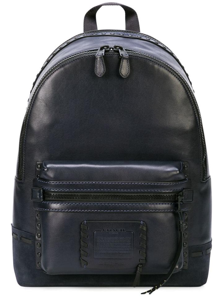 Coach Coach 36230 Mwlie Leather/fur/exotic Skins->leather - Black