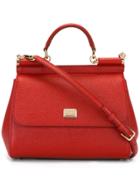 Dolce & Gabbana Sicily Tote Bag - Red
