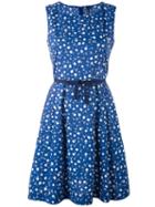 Woolrich - Floral Shift Dress - Women - Cotton - L, Blue, Cotton