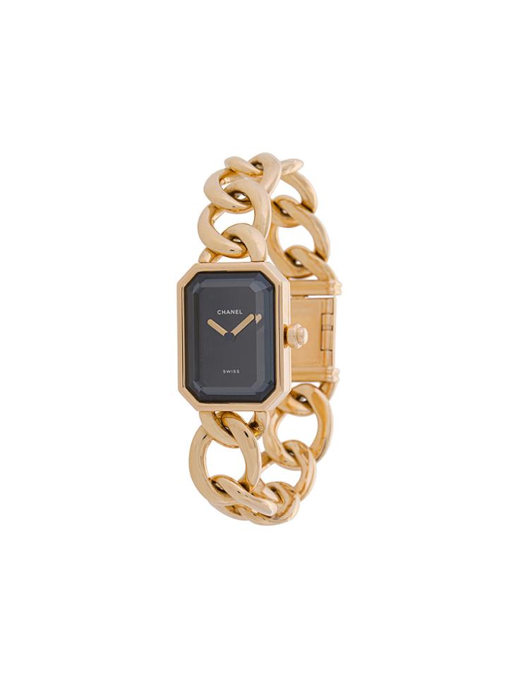 Chanel Vintage Chanel Premiere Gold Chain 750 K18 Quartz - Metallic