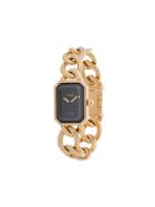 Chanel Vintage Chanel Premiere Gold Chain 750 K18 Quartz - Metallic