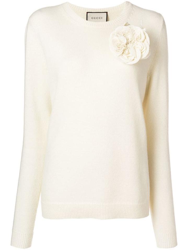 Gucci Corsage Sweater - Neutrals