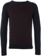 Zanone Raglan Sleeve Jumper, Men's, Size: 56, Blue, Virgin Wool