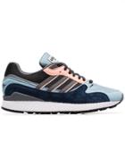 Adidas Blue And Grey Ultra Tech Suede Sneakers - Multicoloured