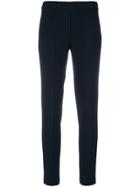 D.exterior High-waisted Skinny Trousers - Blue