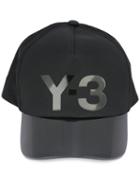 Y-3 Visor Cap, Men's, Black, Cotton/polyimide