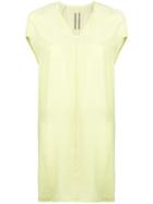 Rick Owens Satin Slip-on Dress - Green