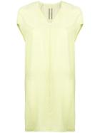 Rick Owens Satin Slip-on Dress - Green