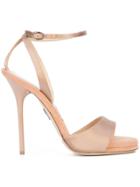 Paul Andrew Open Toe Sandals - Pink & Purple