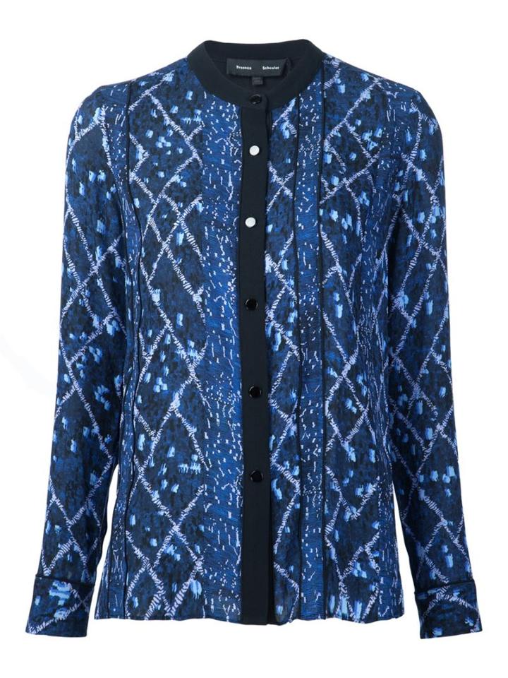Proenza Schouler Abstract Print Shirt