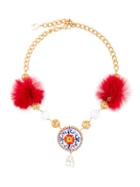 Dolce & Gabbana Decorative Necklace - Metallic