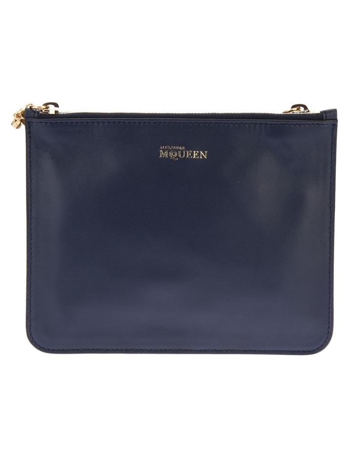 Alexander Mcqueen Double Zip Pouch