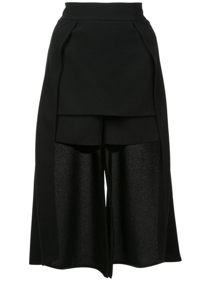 Valery Kovalska Elongated Back Shorts - Black