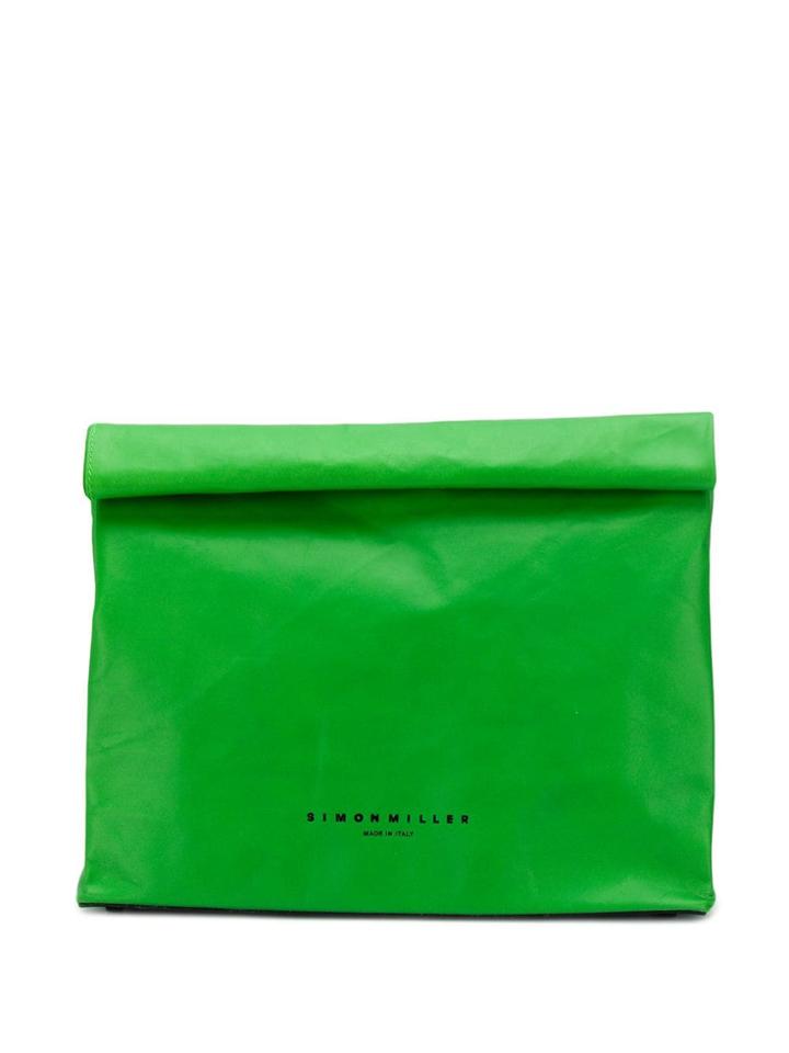 Simon Miller Lunch Bag Clutch - Green
