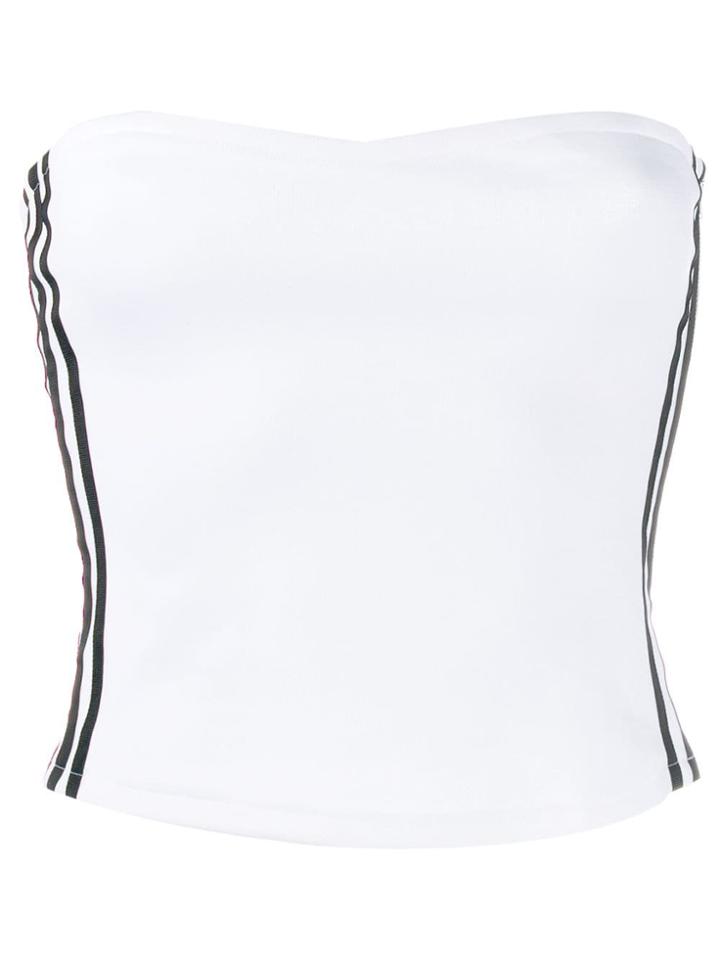 Adidas Bandeau Logo Top - White