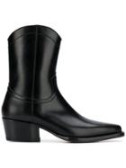 Dsquared2 Ankle Cowboy Boots - Black