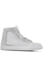 Philipp Plein Classic Hi-top Sneakers - White