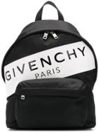 Givenchy Logo Stripe Backpack - Black