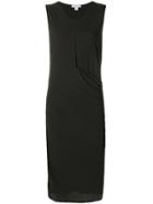 James Perse Fitted Jersey Dress - Grey