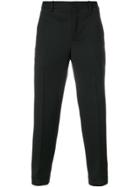 Neil Barrett Zip Cuff Straight Trousers - Black