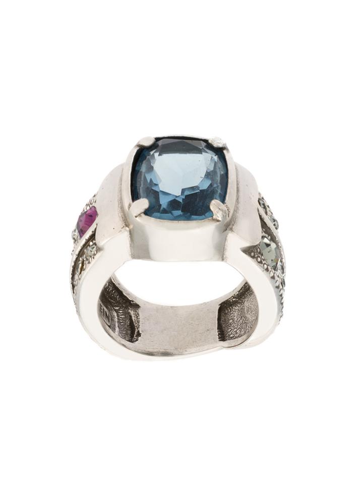 Camila Klein Cravado Com Strass Ring - Unavailable