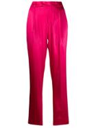 Philosophy Di Lorenzo Serafini High Waist Side Stripe Trousers - Pink