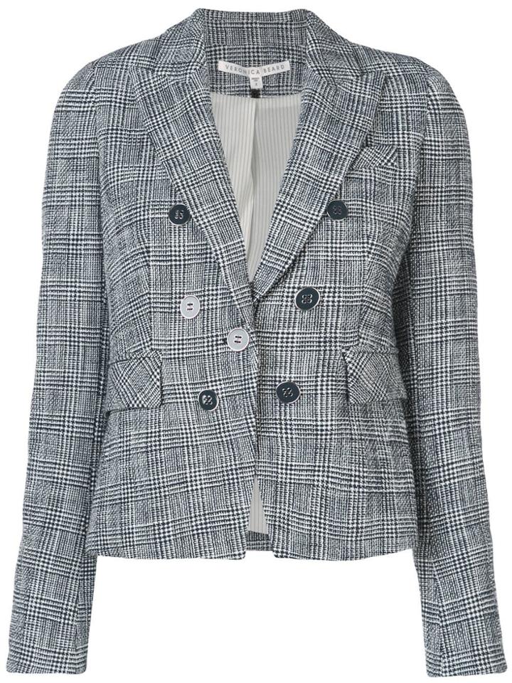 Veronica Beard Diego Dickey Jacket - Blue