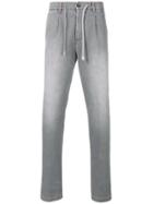 Eleventy Drawstring Waist Jeans - Grey