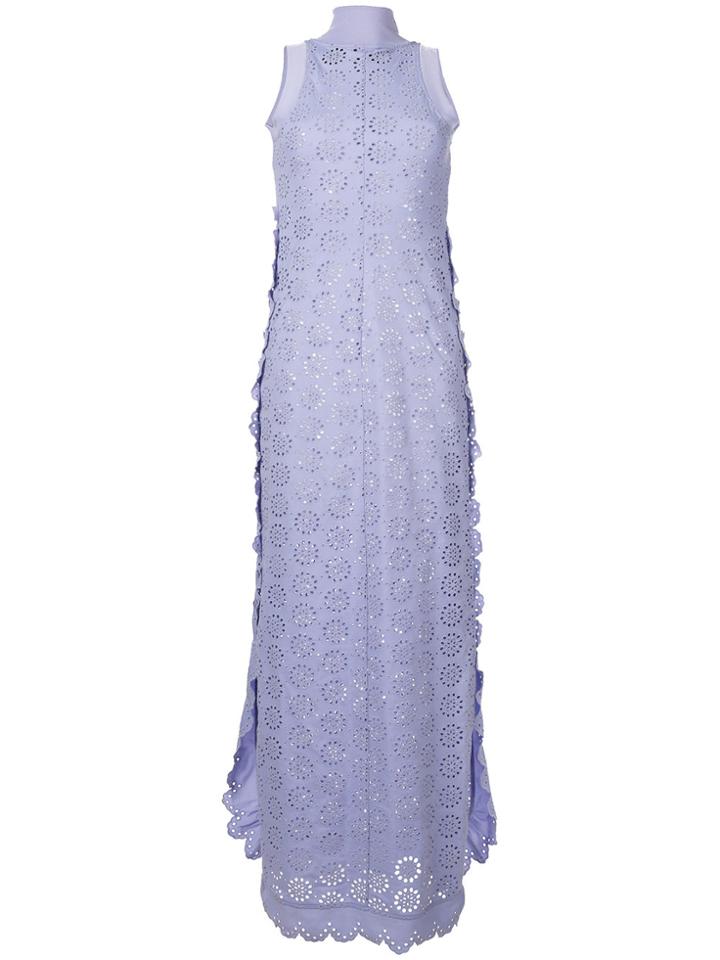 Fenty X Puma English Embroidery Maxi Dress - Pink & Purple