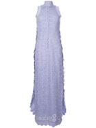 Fenty X Puma English Embroidery Maxi Dress - Pink & Purple
